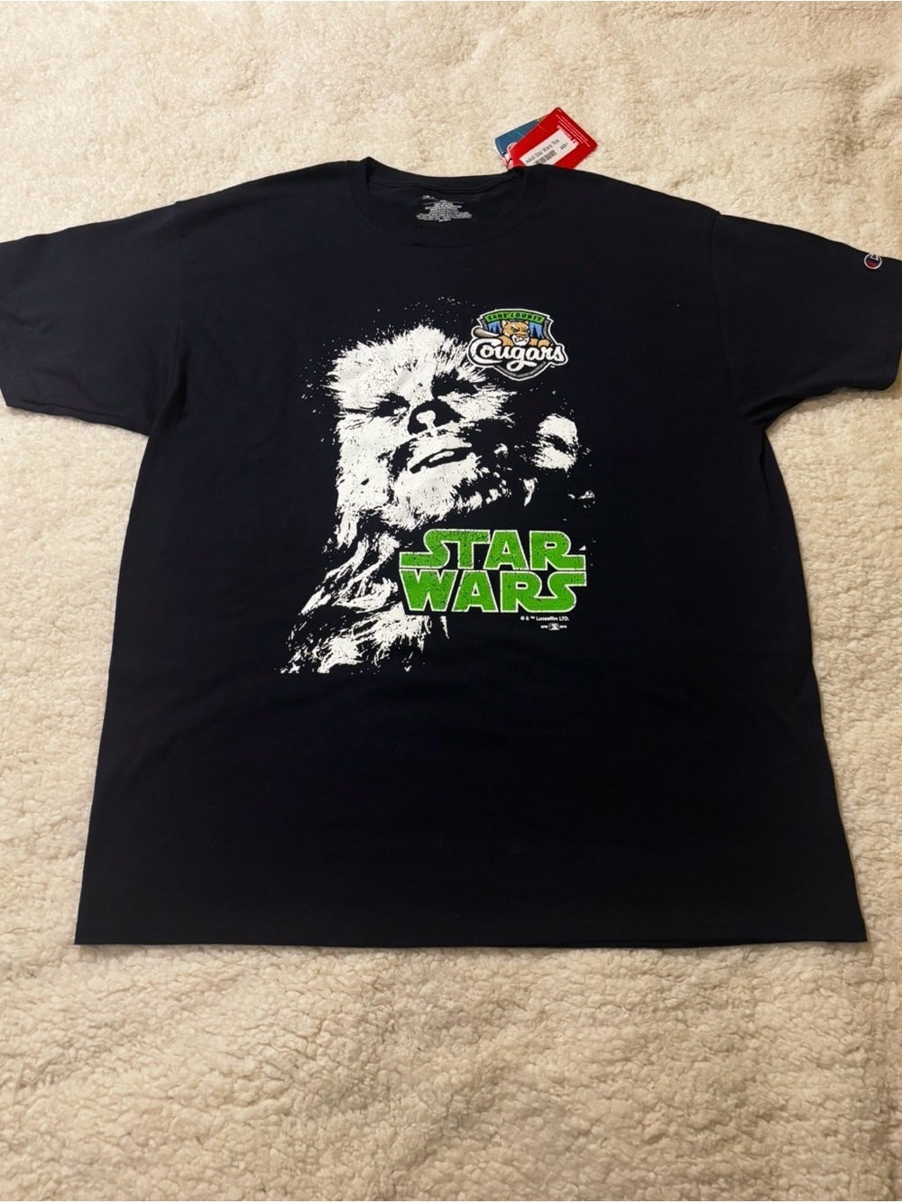 Star Wars Chewbacca Graphic Tee - Black1427